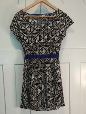 Roxy Women/Junior Short Sleeve Open Back Beach Dress Size S